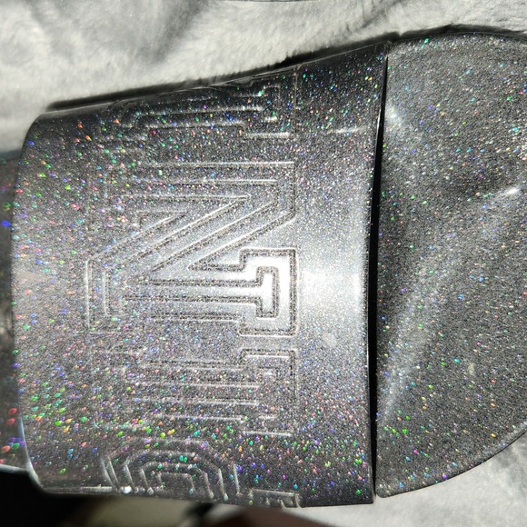 PINK Victoria’s Secret Logo Glitter Slides - Picture 2 of 9